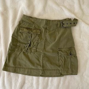Free People Cargo Skirt